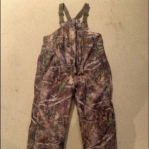 Camo RedHead Coveralls mens size large